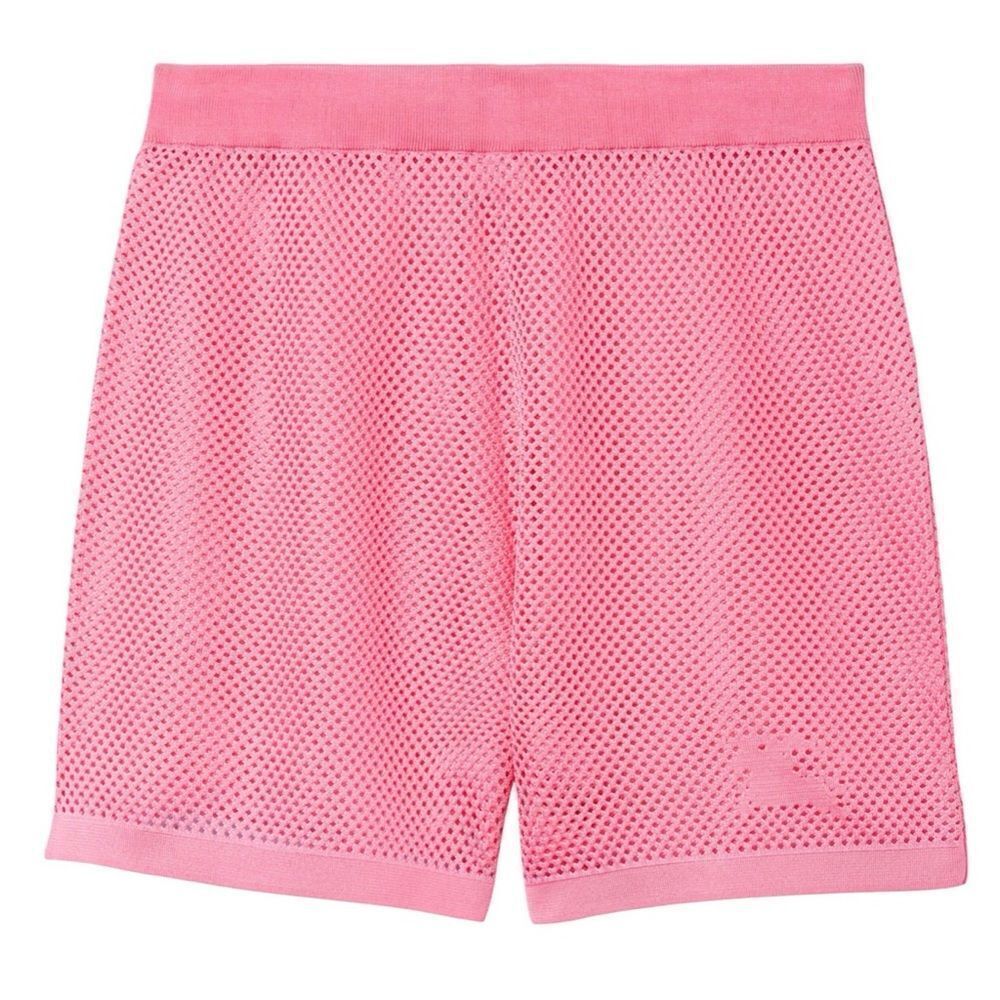 Burberry Pink Mesh Shorts Size Large - Picture 2 of 9